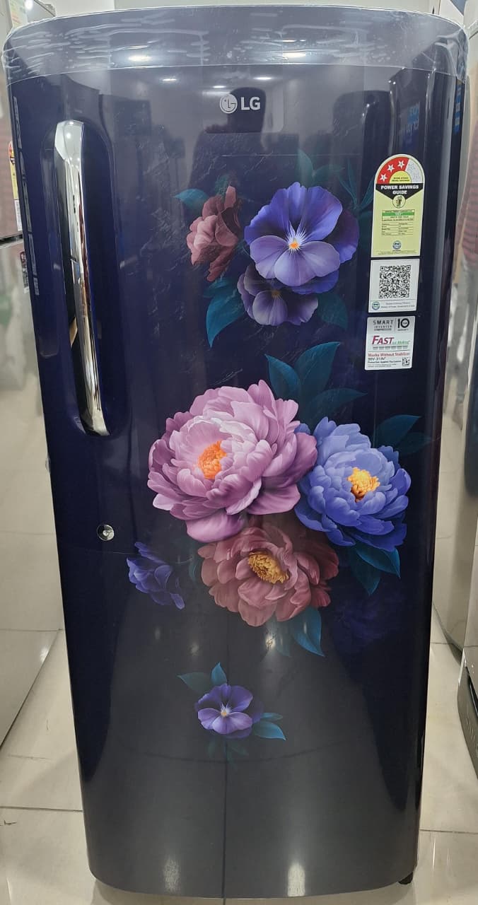LG GLD2336YARS 224 L 3 Star Direct Cool Single Door Refrigerator | Smart Inverter Compressor Royal Spring Mahajan Electronics Online