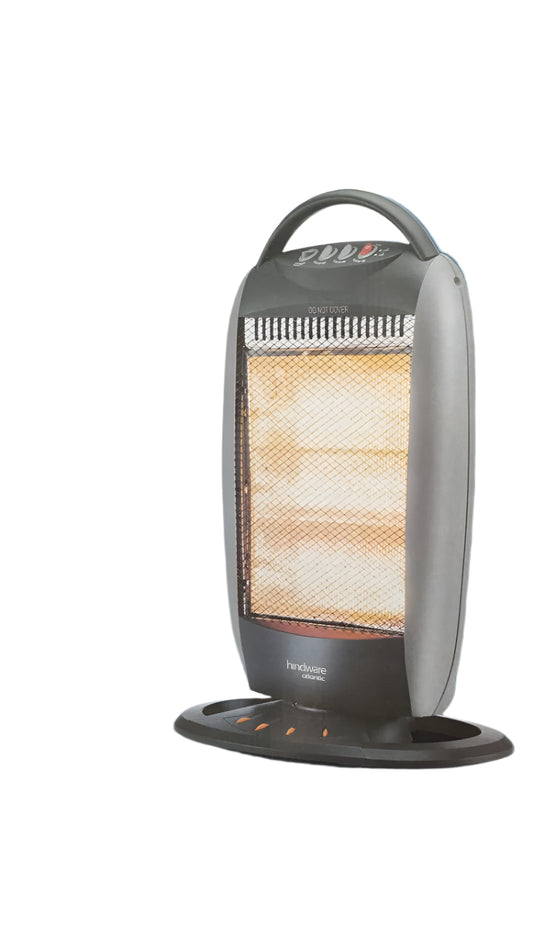 Hindware Atlantic 1200-Watt Halogen Room Heater- Erino , Grey, (HHRHEN21GNL1) Mahajan Electronics Online