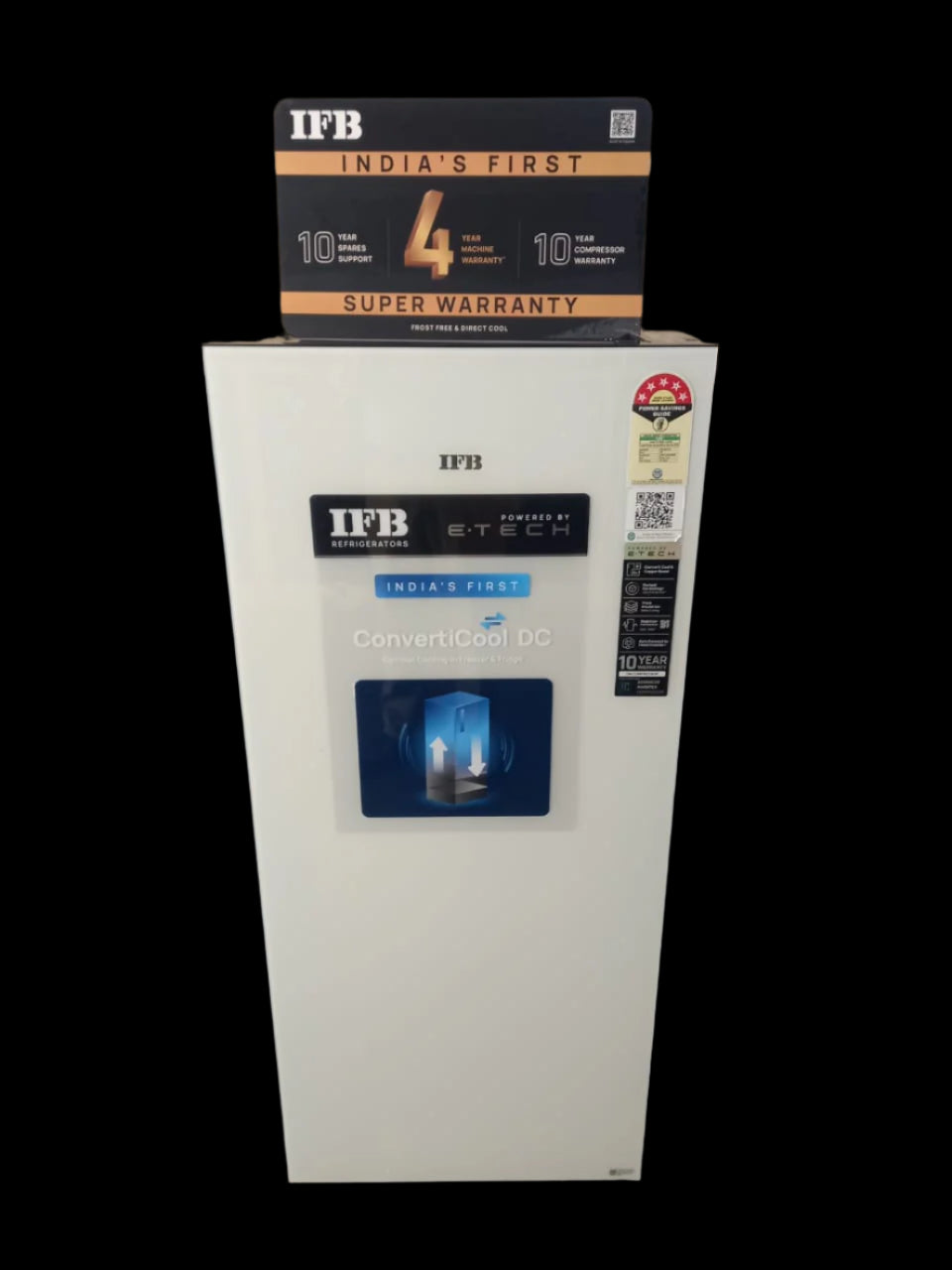 IFB IFBDC-2235IAG 197L 5 Star Direct Cool Advanced Inverter Single Door Refrigerator (White Humidity Controller, Extraordinary Space) Mahajan Electronics Online