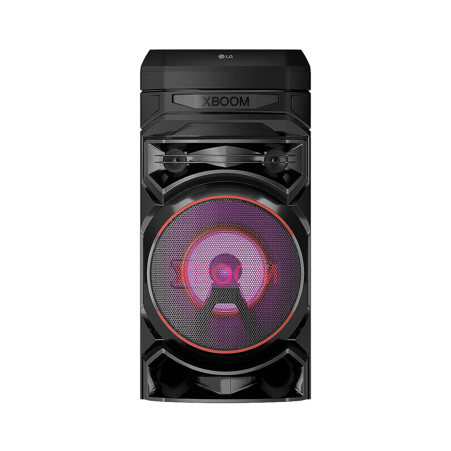 LG XBOOM RNC5 Party Speaker, Multi Color Lighting, Karaoke Feature, 1 Mic + 1 Guitar Input, Wireless Party Link, USB, Bluetooth Connection, XBOOM App - Mahajan Electronics Online