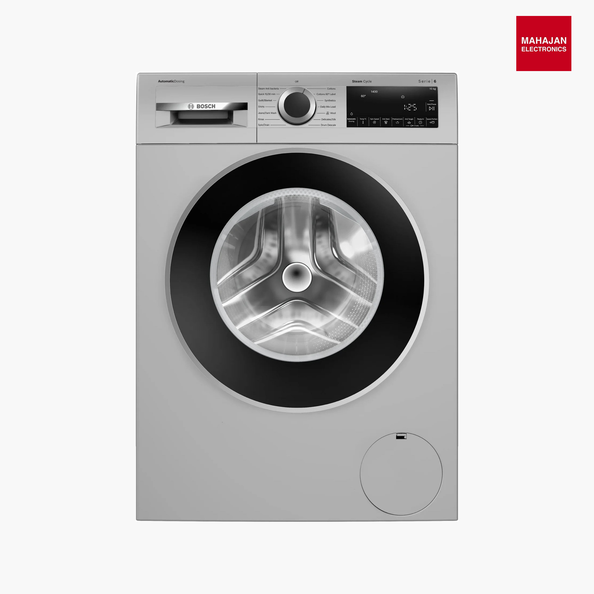 Bosch WGA254ISIN washing machine, front loader 10 kg 1400 rpm Fully Automatic mahajan electronics online