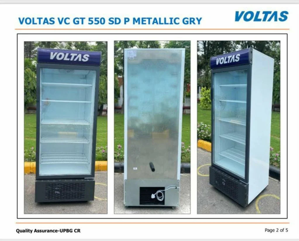 Voltas VC GT 550 SD 550 Litre Visi Cooler Mahajan Electronics Online