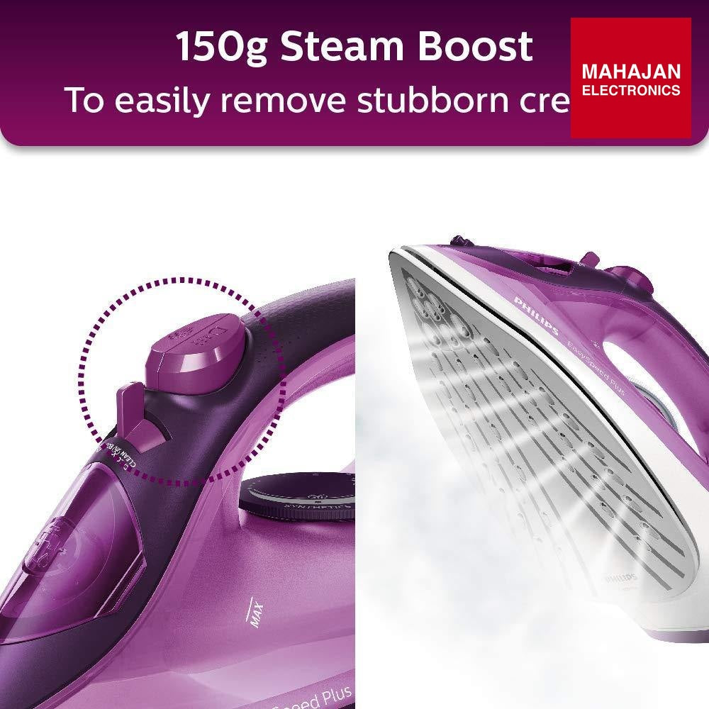 Philips EasySpeed Plus Steam Iron GC2147/30-2400W, Quick Heat Philips