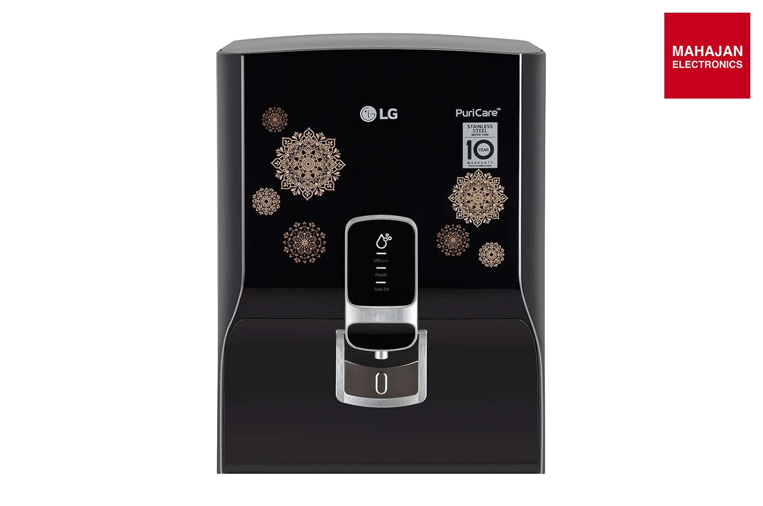 LG WW155NPB 8 litres RO+UV Water Purifier with Digital Sterilizing care and In Tank UV LED – Mahajan Electronics Online.