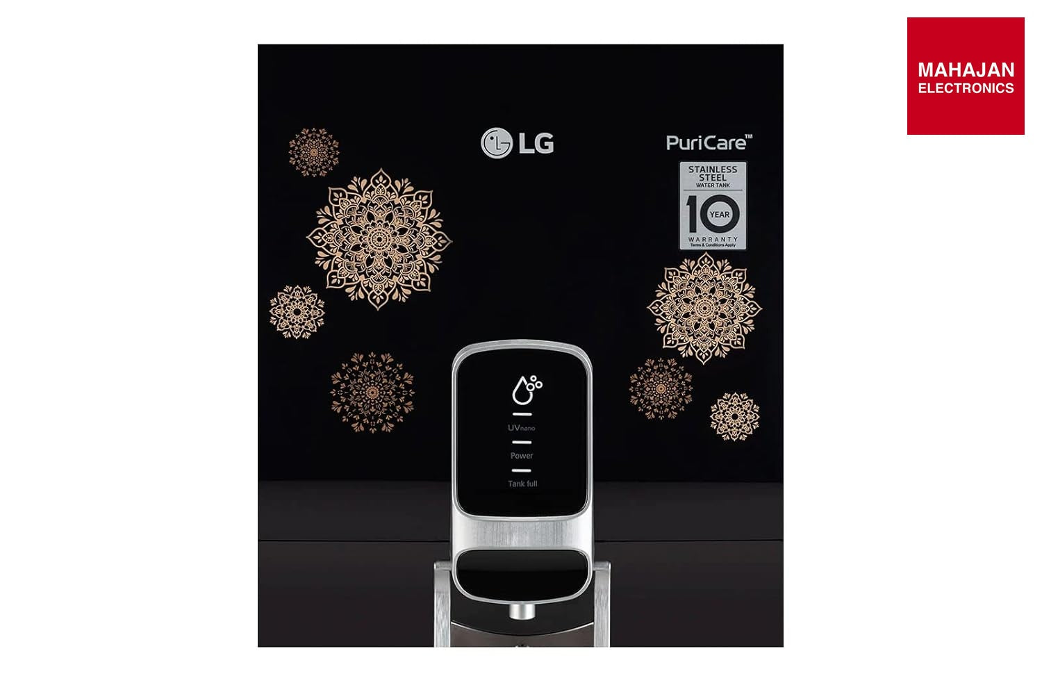 LG WW155NPB 8 litres RO+UV Water Purifier with Digital Sterilizing care and In Tank UV LED – Mahajan Electronics Online.