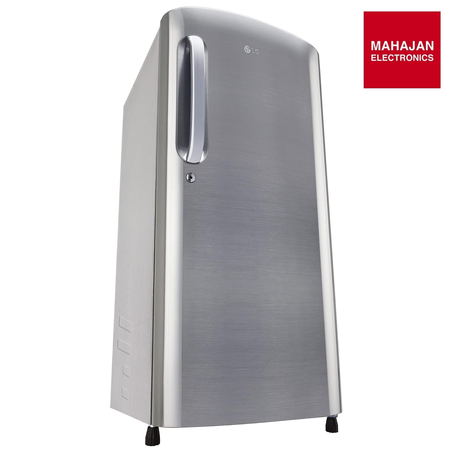 LG GLD1936YAPZ 185 L 3 Star Direct-Cool Single Door Refrigerator ( Shiny Steel, Fast Ice Making, Gross Volume – Mahajan Electronics Online.