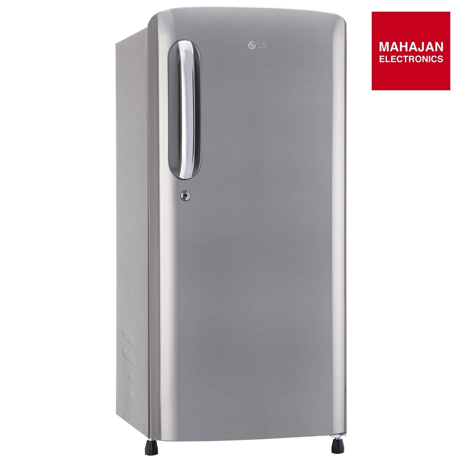 LG GLD1936YAPZ 185 L 3 Star Direct-Cool Single Door Refrigerator ( Shiny Steel, Fast Ice Making, Gross Volume – Mahajan Electronics Online.