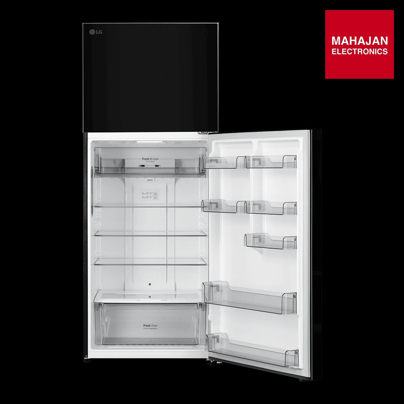LG GLT4416CCES 446 Litres 1 Star Frost Free Double Door Convertible Refrigerator with Multi Air Flow ( Ebony – Mahajan Electronics Online.