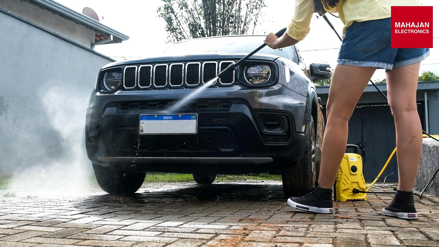 KARCHER High Pressure Washer K 1 Upright – Mahajan Electronics Online.