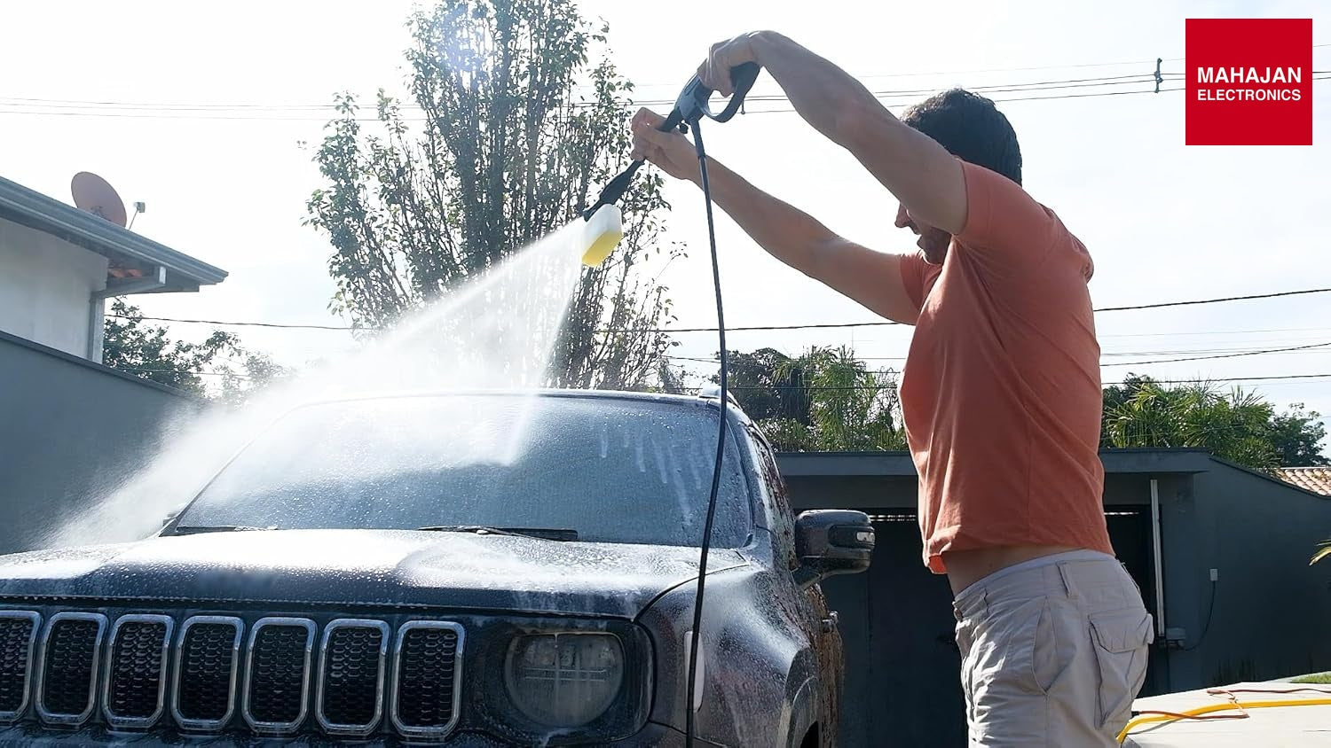 KARCHER High Pressure Washer K 1 Upright – Mahajan Electronics Online.