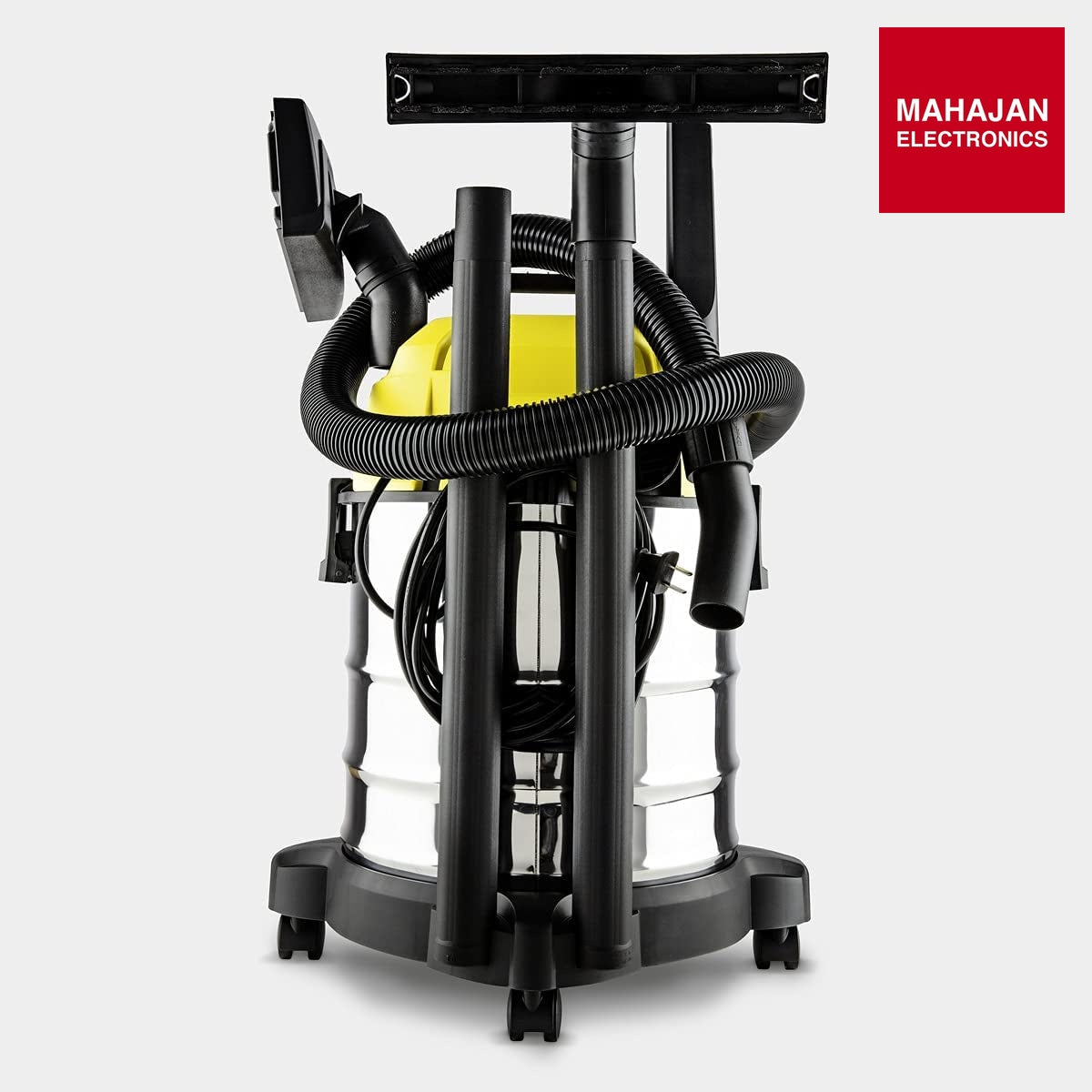 KARCHER WD 1s Classic Kap-Multi-Purpose Vacuum Cleaner, Yellow,18 Liter, Cartridge-Online Mahajan Electronics – Mahajan Electronics Online.