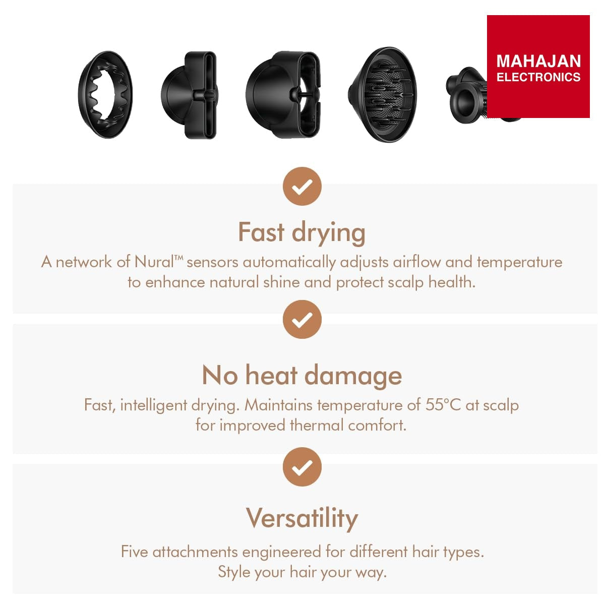 Dyson Supersonic Nural™ Intelligent Hair Dryer|Protects Scalp Health|Fast Drying|No Heat Damage|5 – Mahajan Electronics Online.