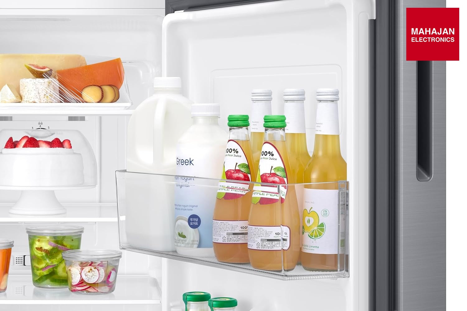 Samsung RT40H30U2KHL 256 L, 2 Star, Digital Inverter, Frost Free Double Door Refrigerator ( luxe black, 2026 – Mahajan Electronics Online.
