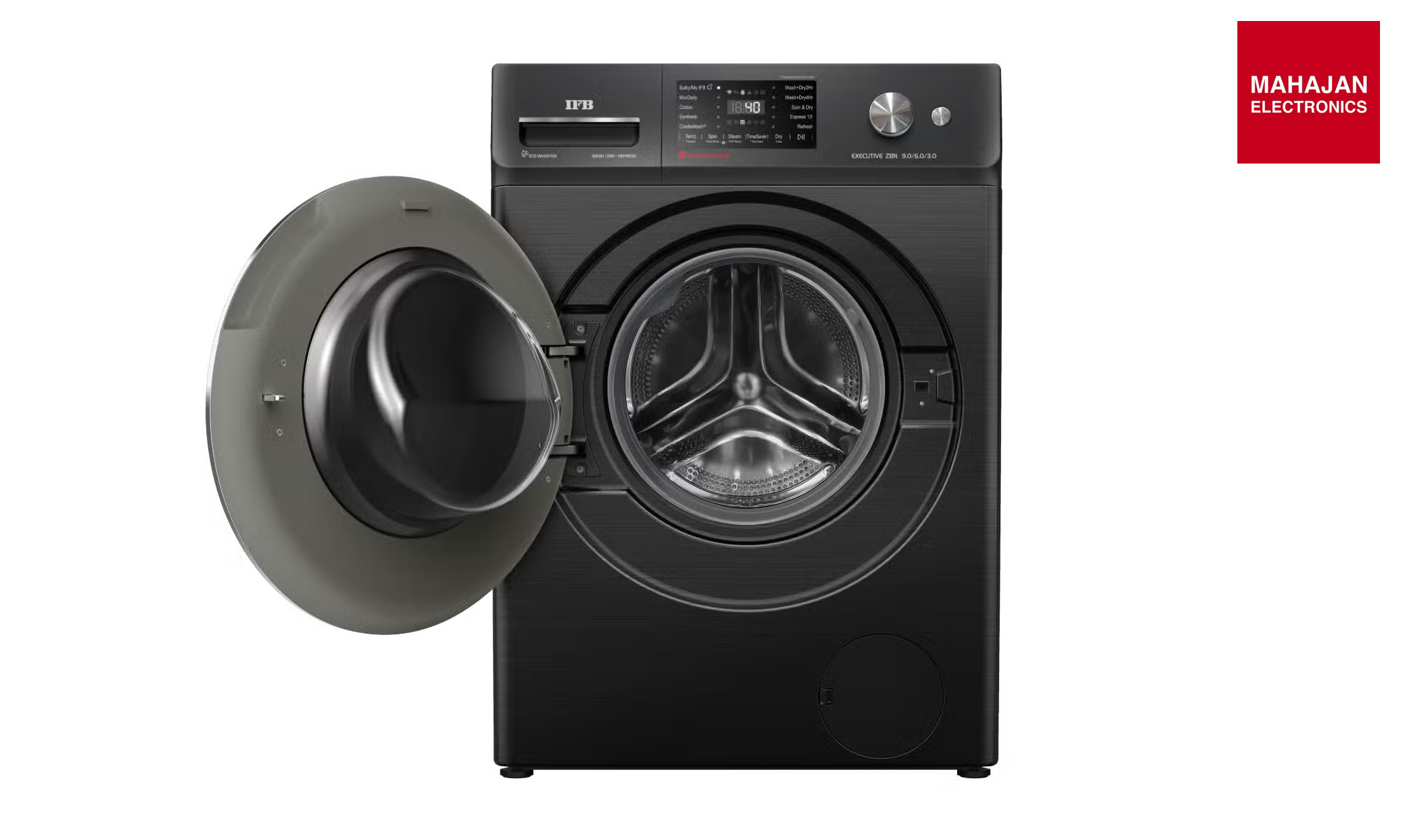IFB LaundriMagic® WDR Executive ZBN CMS 9/6/3KG Washer Dryer Refresher with Ai Dry | 3-in-1 Wash • Dry • – Mahajan Electronics Online.