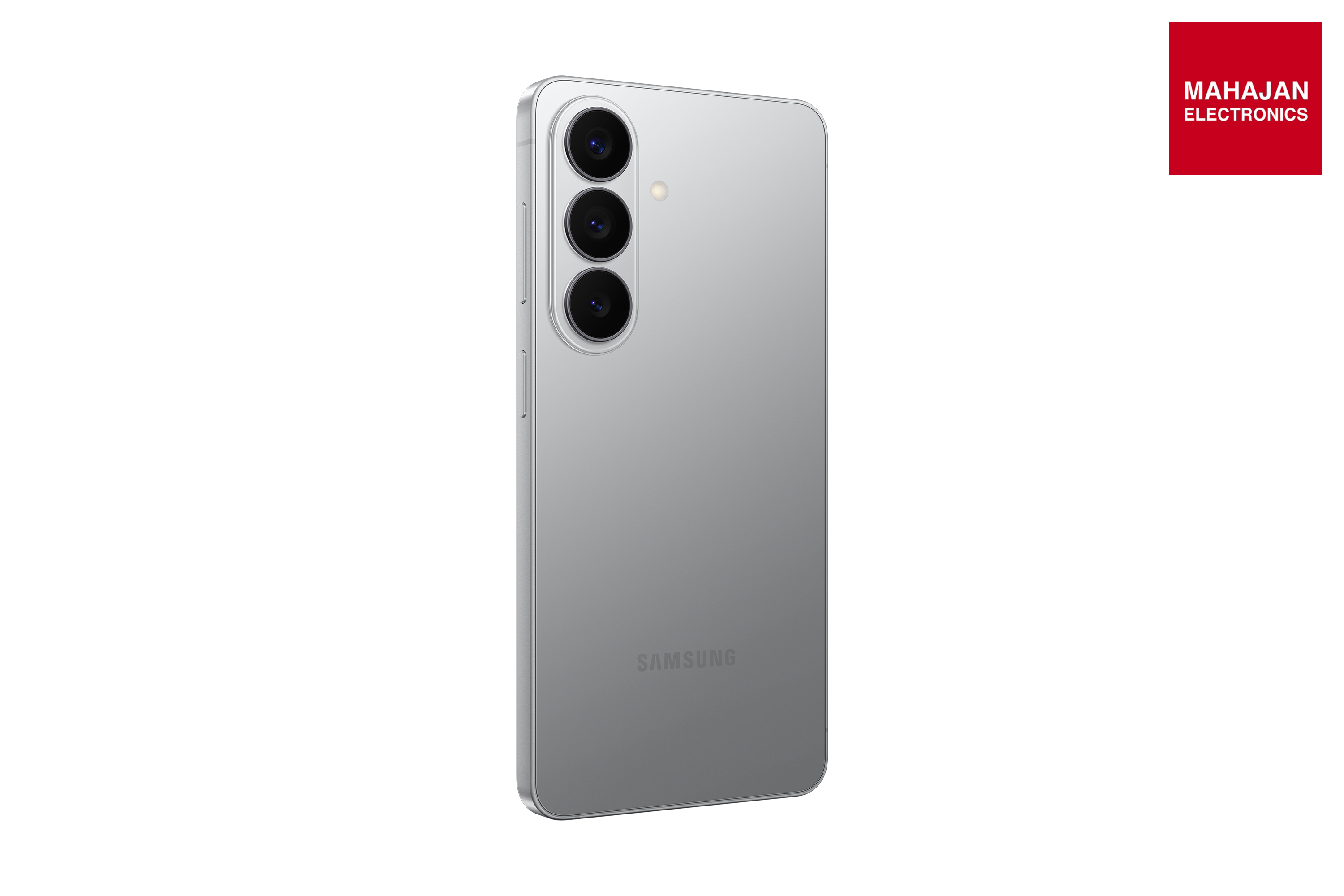 Samsung Galaxy S26 5G (Silver Shadow, 12GB RAM, 256GB Storage), AI Phone, Photo Assist, Creative Studio, 50MP – Mahajan Electronics Online.