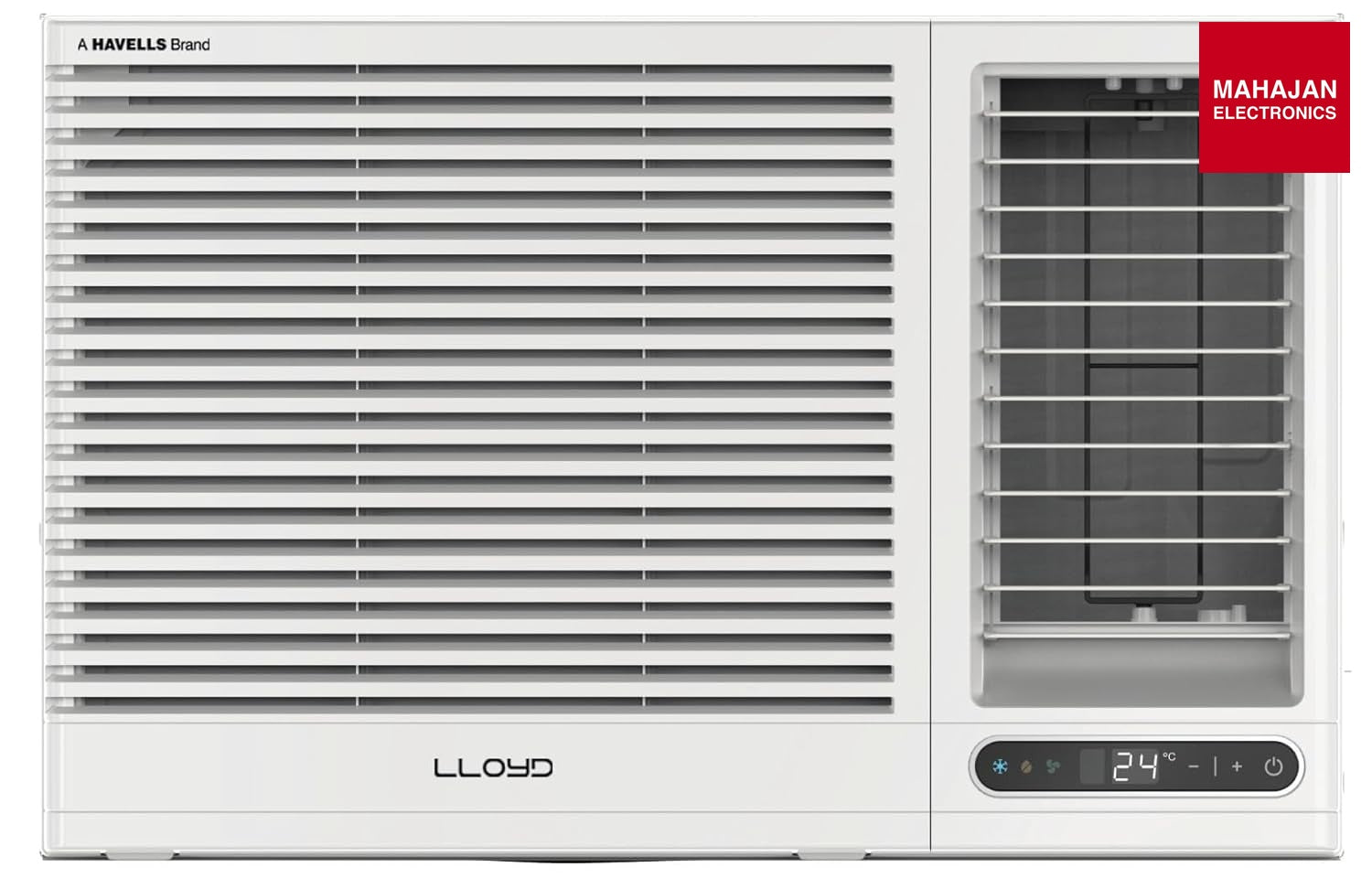 Lloyd GLW18I5AGSPR 1.5 Ton 5 Star Side Throw Inverter Window AC (6 in 1 Convertible, Cools Up To 54°C, Turbo – Mahajan Electronics Online.