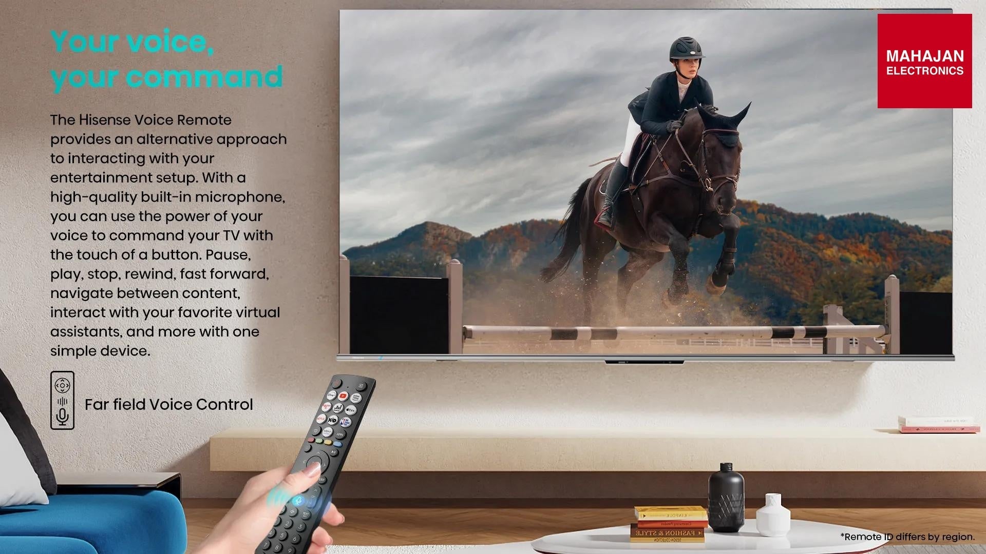 Hisense 43A6S 43 Inch 4K UHD Smart TV with Dolby Vision & 24W Sound – Mahajan Electronics Online.