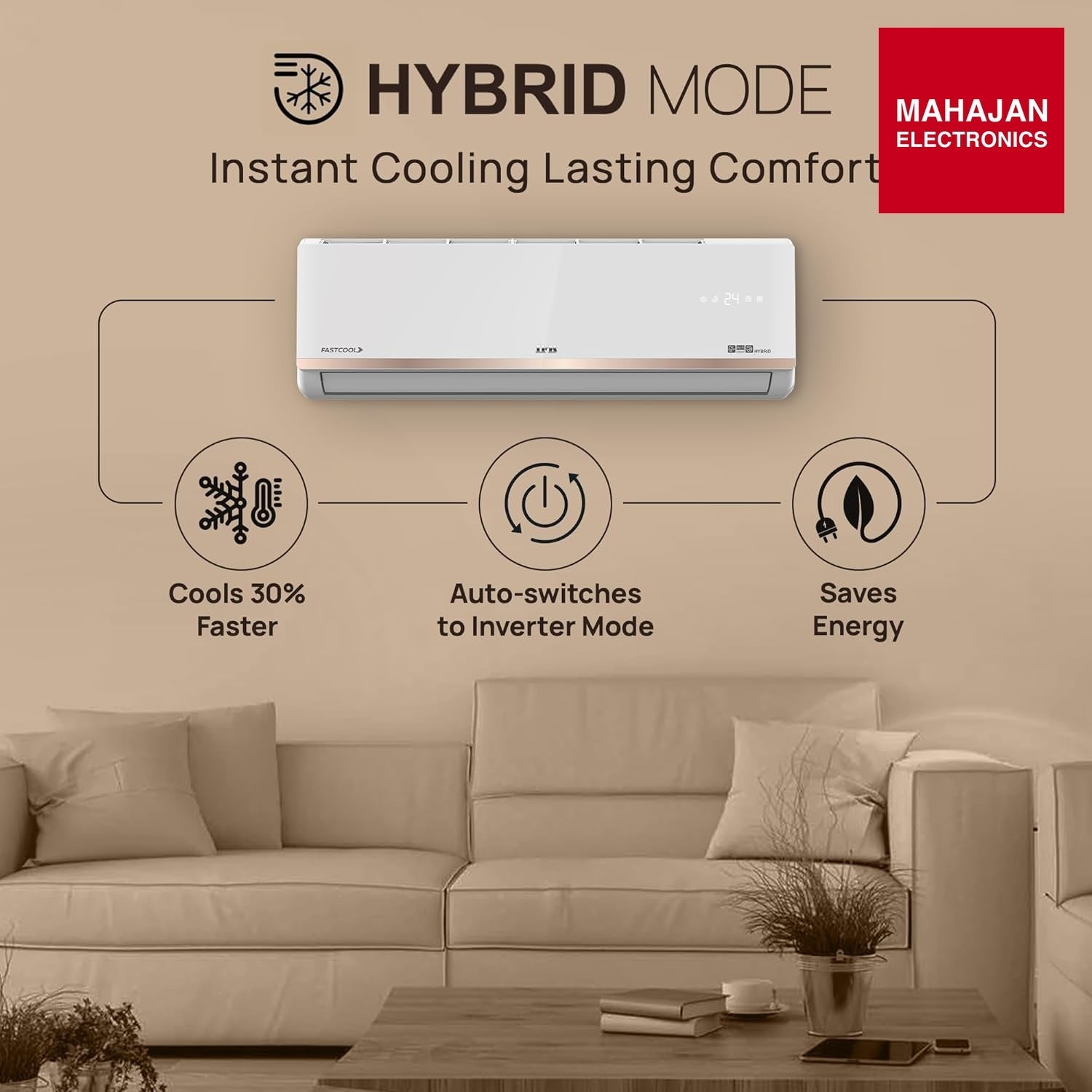 IFB CI205GN32RGM4 1.5 Ton 5 Star Split AC Inverter ( Copper Condenser) – Mahajan Electronics Online.