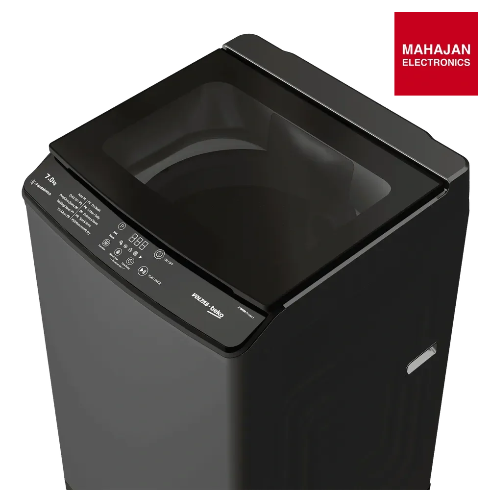 VOLTAS beko WTL7006UAA/SPC0OD 7 Kg 5 Star Fully Automatic Top Load Washing Machine ( Aqua Wave Drum, Medium – Mahajan Electronics Online.