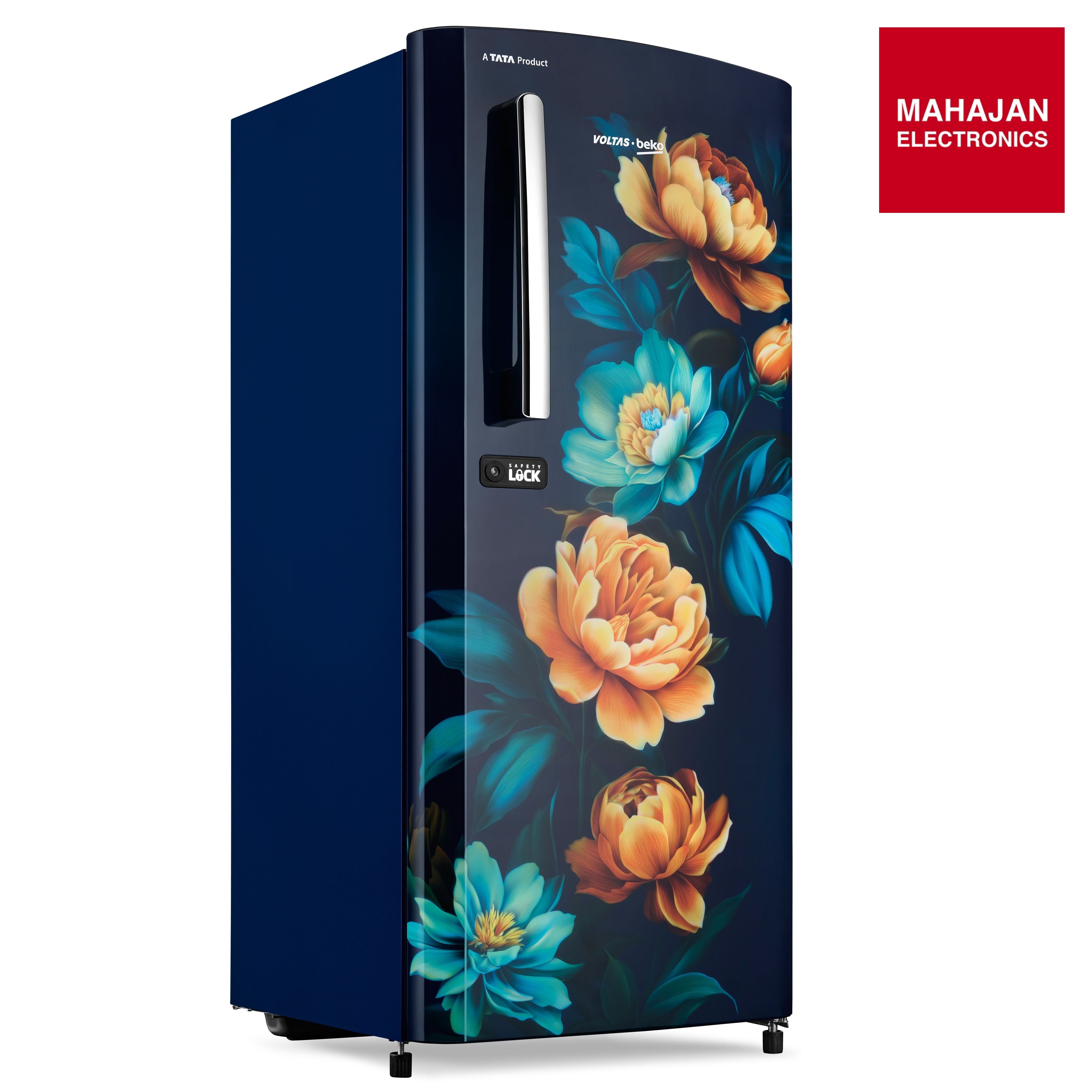 Voltas beko RDC220B / 3S0BTE0M0000GD 185 L, 3 Star, Direct Cool Single Door Refrigerator Tropical Blue – Mahajan Electronics Online.