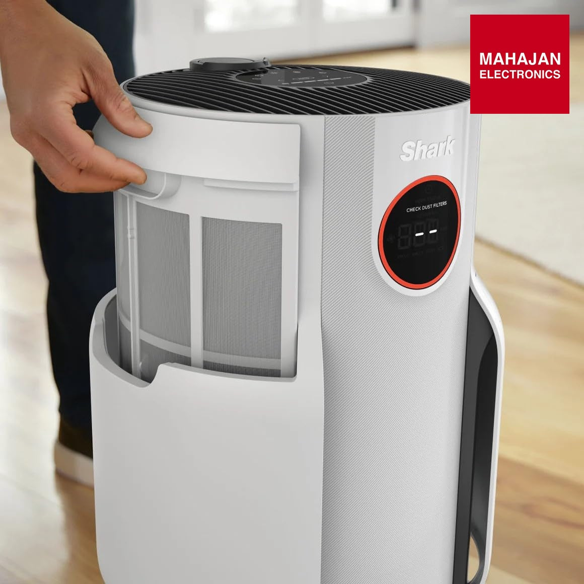 Shark HP150EU NeverChange Up to 5 Years Air Purifier for Home, Bedroom, Space Coverage 60m2, 5-Year HEPA – Mahajan Electronics Online.