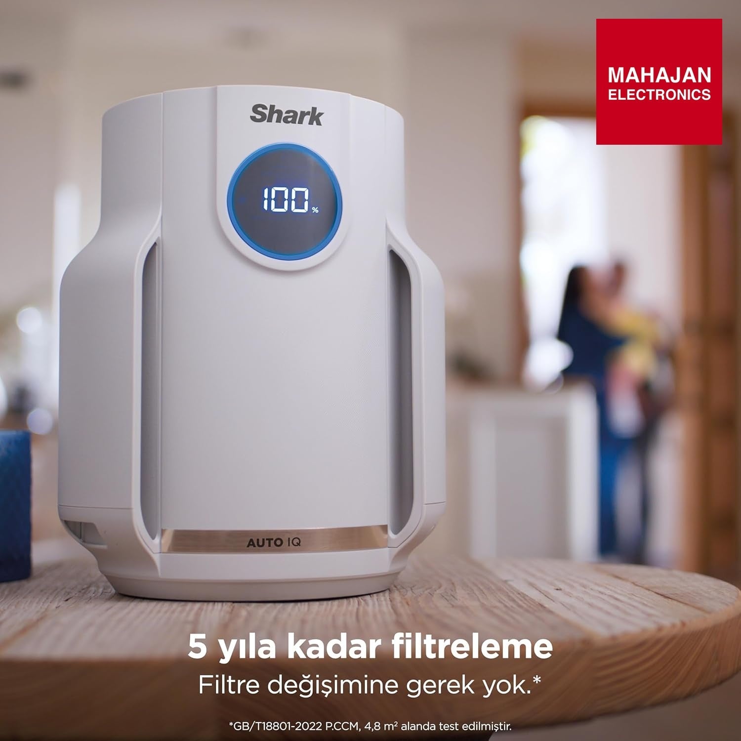 Shark HP072EU NeverChange Air Purifier for up to 5 Years for Home, 23 sq ft Coverage, Compact Air Purifier – Mahajan Electronics Online.