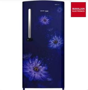 Voltas Beko RDC265B / 3W0DBE0M000UGD 230L 3 Star Direct Cool Single Door Refrigerator – Dahlia Blue – Mahajan Electronics Online.