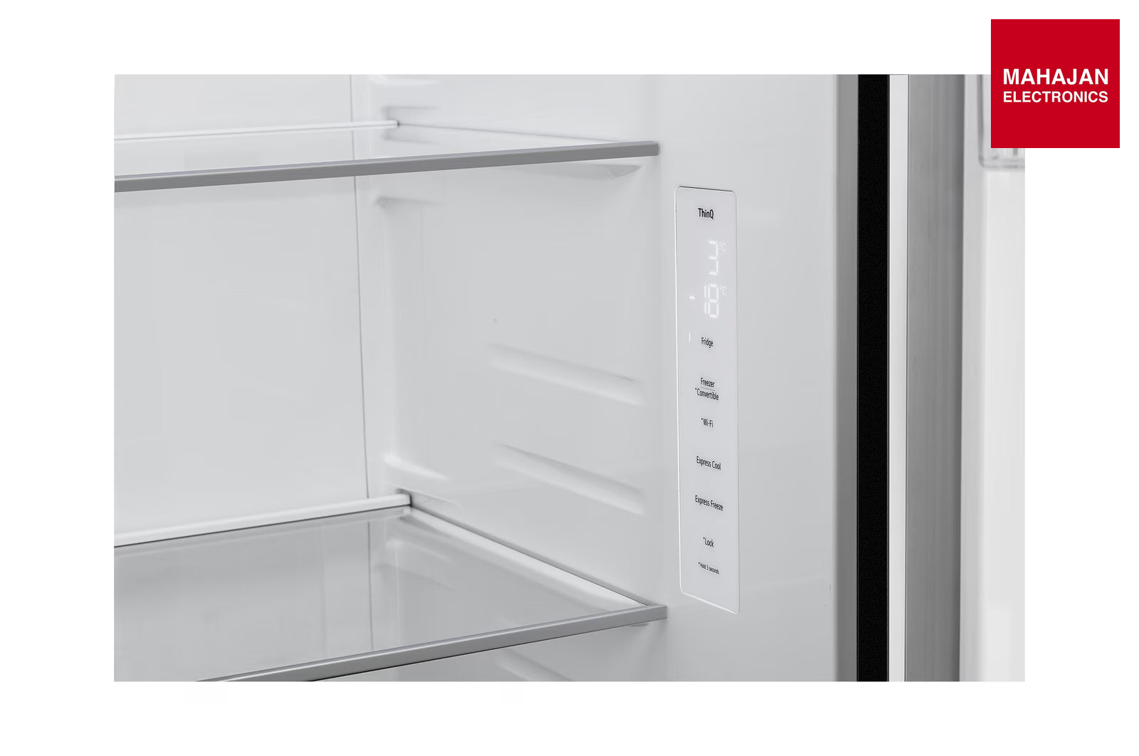 LG GL-B257DUW3 650L Side-by-Side Refrigerator, Convertible, Multi-Air Flow, Smart Diagnosis™, Ultra Glam – Mahajan Electronics Online.