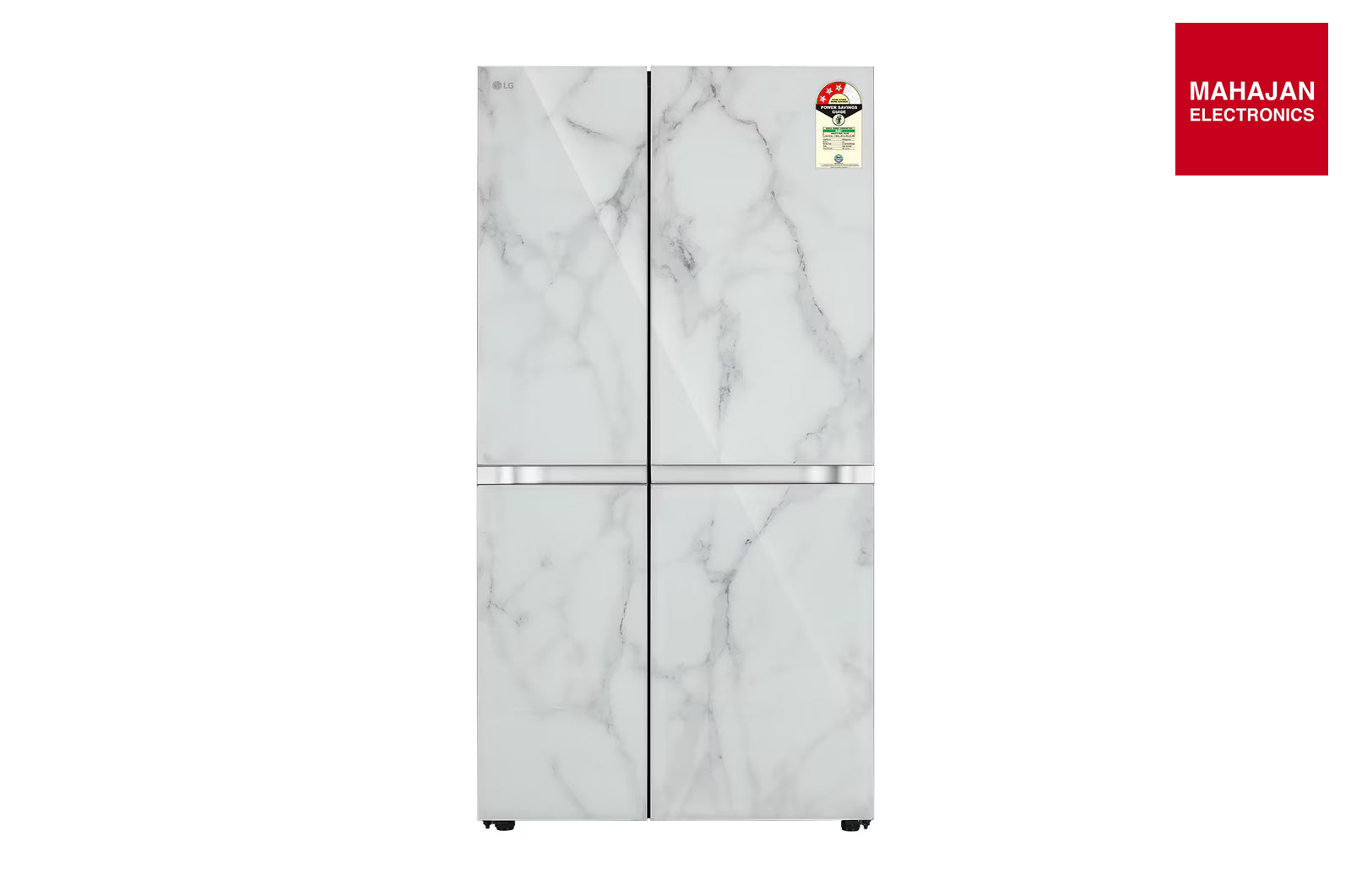 LG GL-B257DUW3 650L Side-by-Side Refrigerator, Convertible, Multi-Air Flow, Smart Diagnosis™, Ultra Glam – Mahajan Electronics Online.