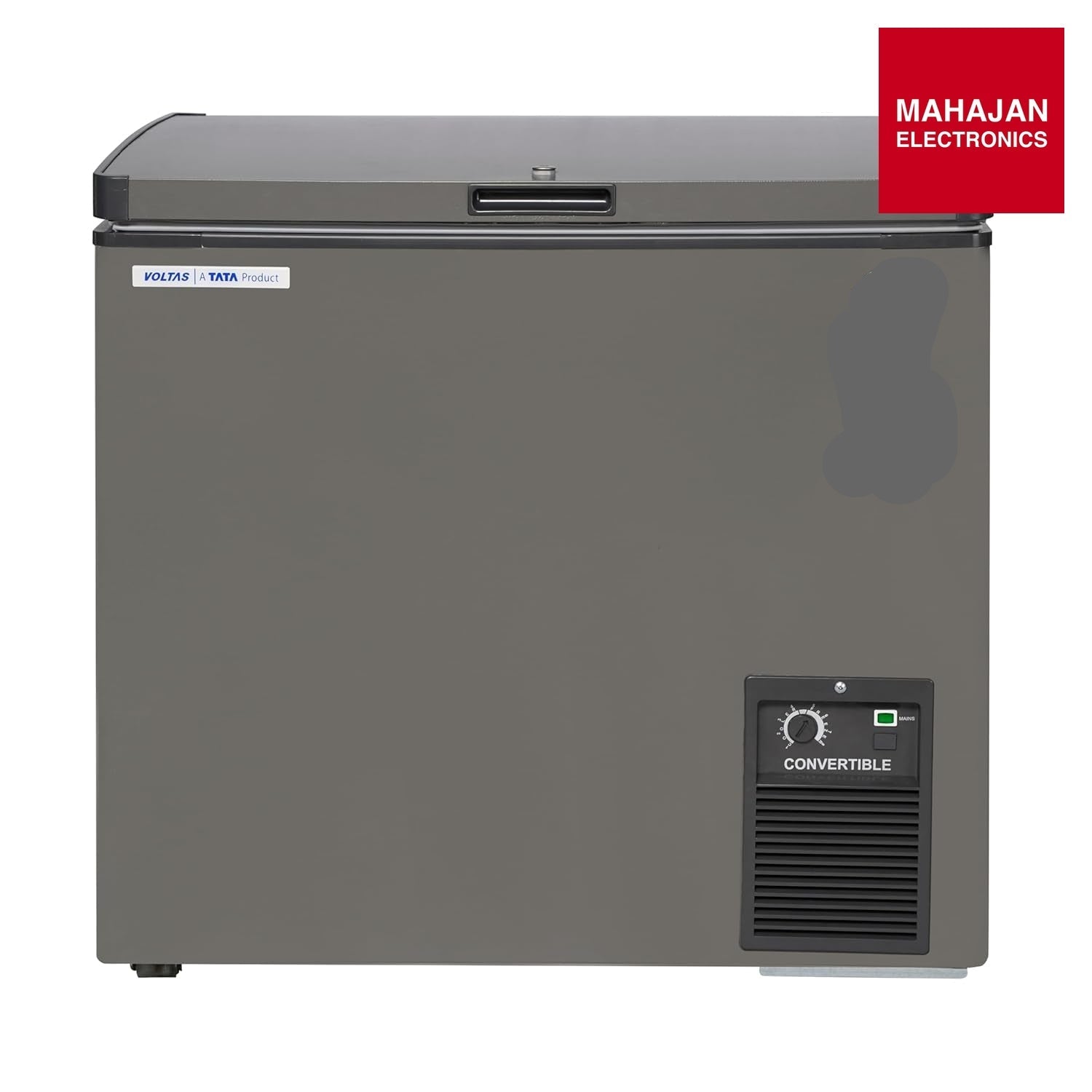 Voltas - CVF191SA3-P-GE 162L Single Door Convertible Deep Freezer (2 Star, Grey, CFC-Free, Made in India) – Mahajan Electronics Online.