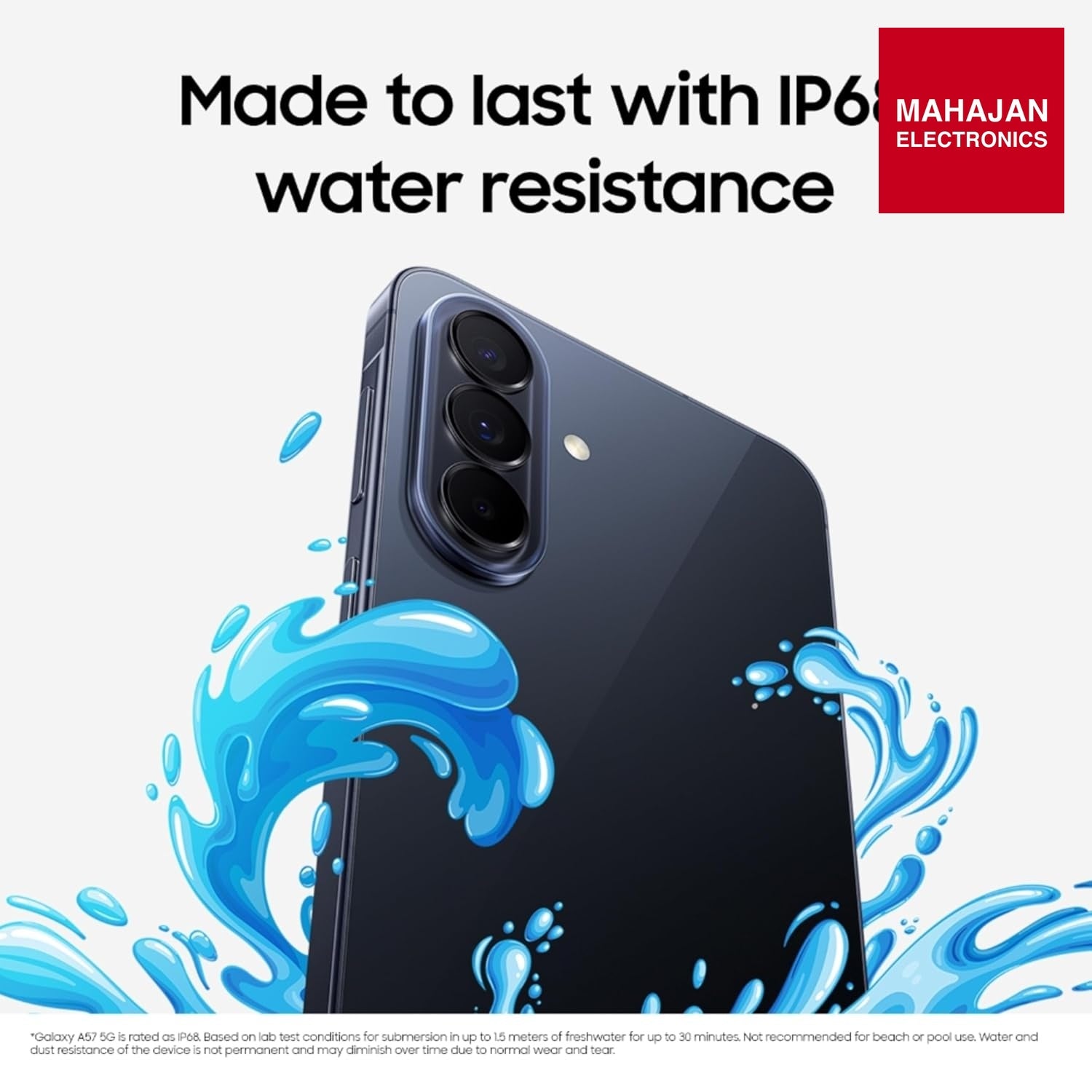 Samsung Galaxy A57 5G (Awesome Lilac, 12GB RAM, 256GB Storage), Agentic AI, Triple Camera with Nightography – Mahajan Electronics Online.