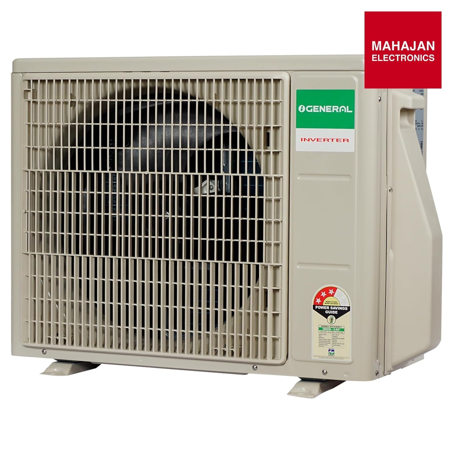 O General ASGG18CNWA-B 1.5 Ton 3 Star Inverter Split AC | Copper Condenser | R32 | Free Standard Installation – Mahajan Electronics Online.