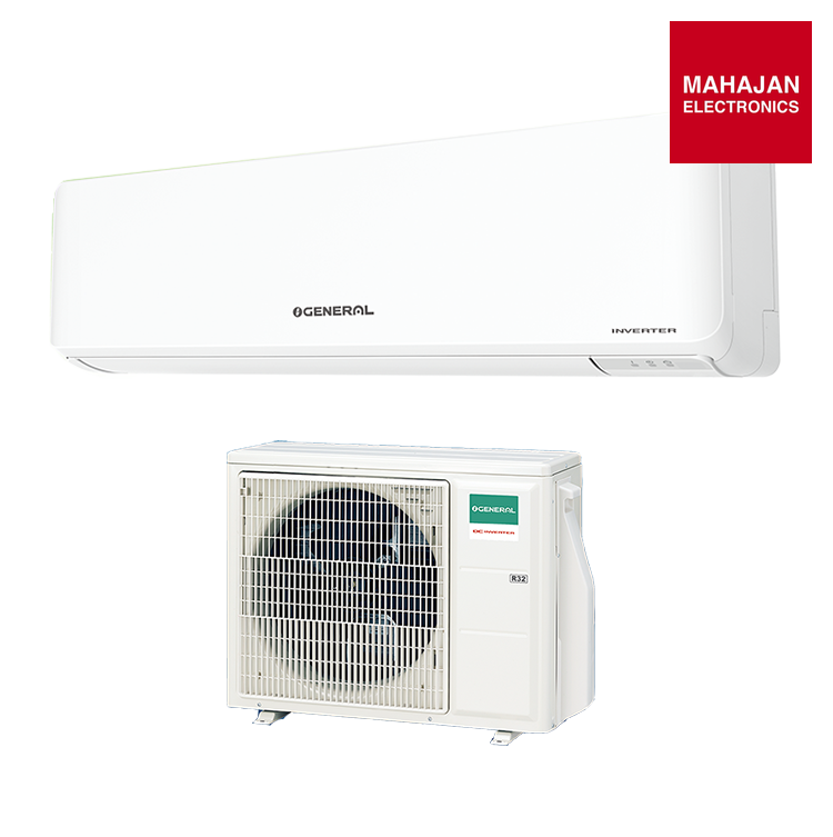 OGeneral ASGG22CNWA-B Split Ac Inverter 1.8 ton 3 star – Mahajan Electronics Online.