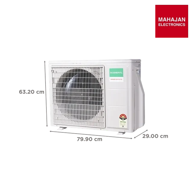 O’General ASGG18CGAB-B 1.5 Ton 5 Star Inverter Split Ac (2026) with Copper Condenser, R32 Refrigerant-Online – Mahajan Electronics Online.