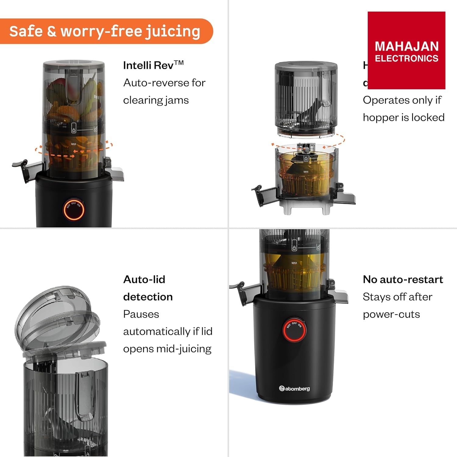 Atomberg Althea Cold Press Juicer – Mahajan Electronics Online.