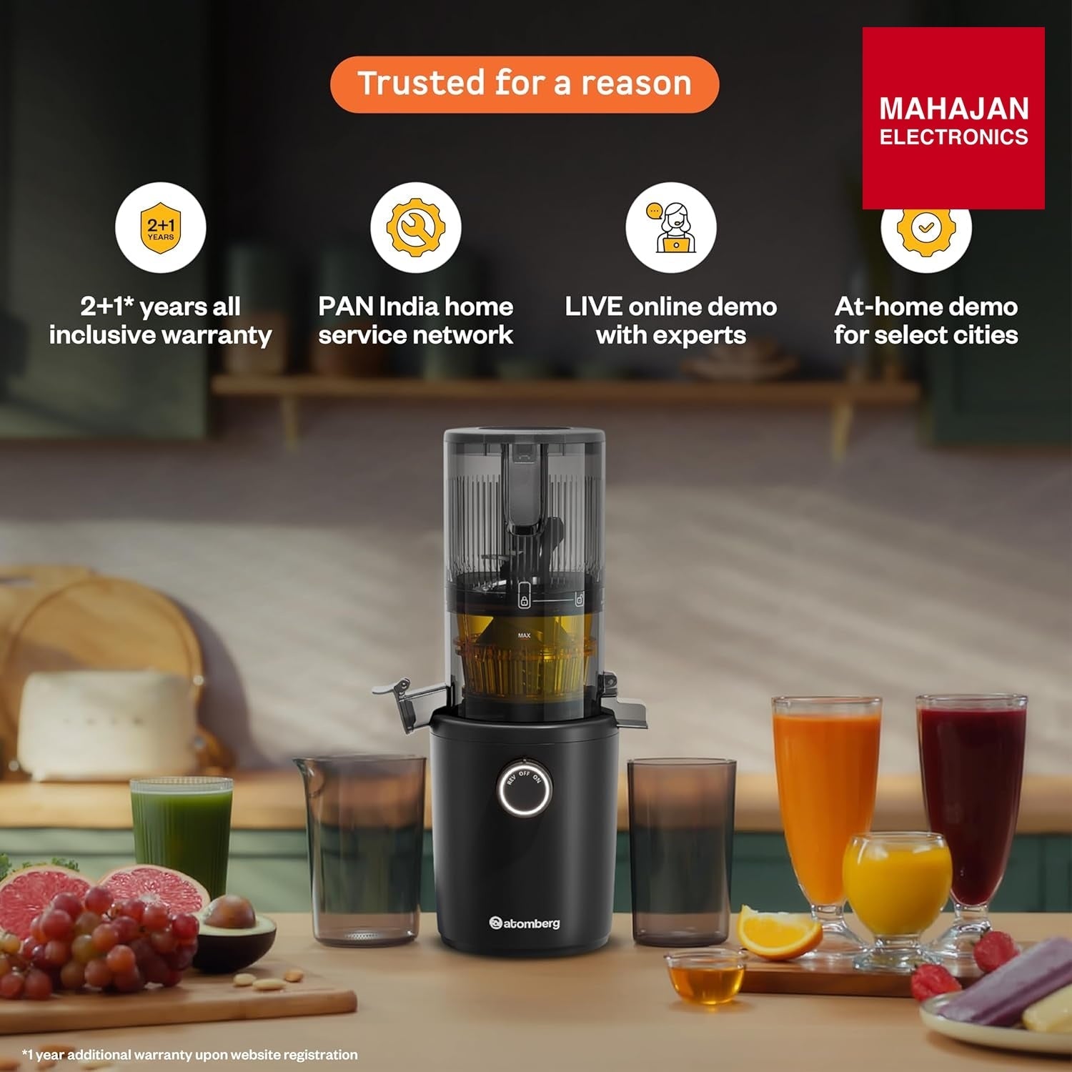 Atomberg Althea Cold Press Juicer – Mahajan Electronics Online.