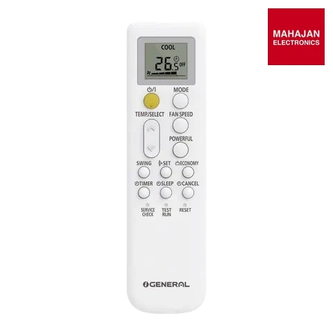 O General ASGG18CPWA-B 1.5 Ton 3 Star Inverter Split AC 2026 (Copper, Hyper Tropical Rotary Compressor, R32 – Mahajan Electronics Online.