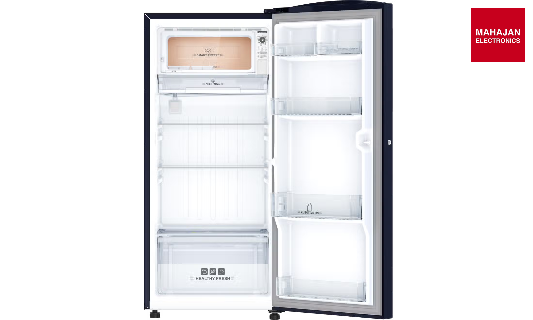IFB IFBDC-213BFCS 187 L 2 Star Direct Cool Single Door Refrigerator XL Bottle Bin,Cobalt Blue – Mahajan Electronics Online.