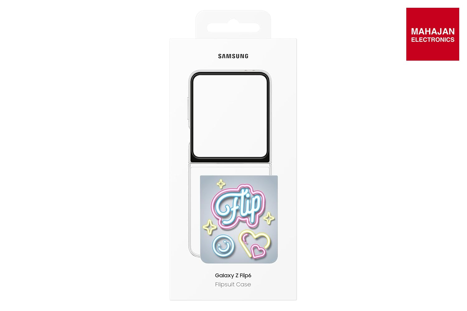 Samsung Galaxy Z Flip6 Flipsuit Case - Neon Card, Gray – Mahajan Electronics Online.
