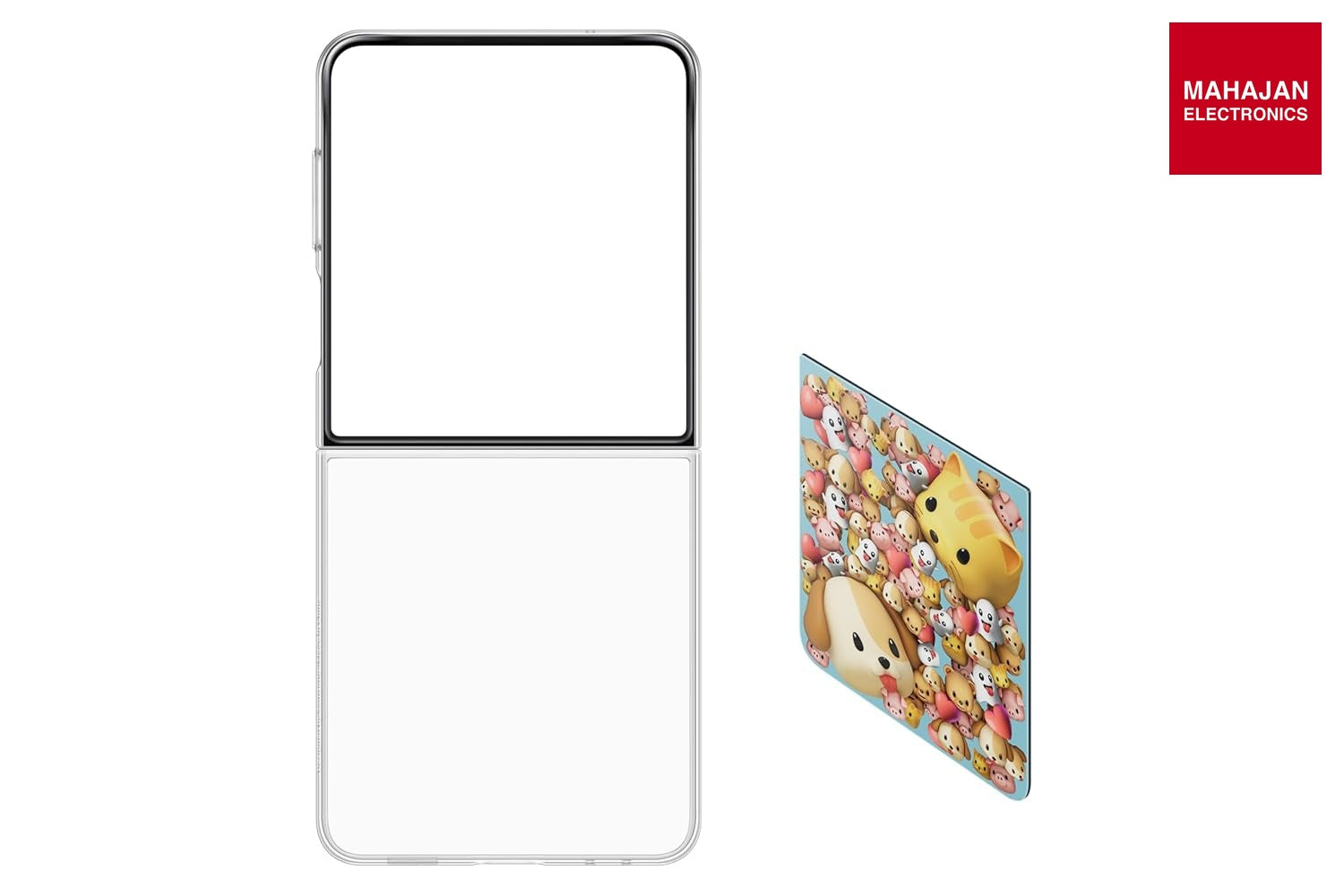 Samsung Galaxy Flip7 Flipsuit Case, Transparent – Mahajan Electronics Online.