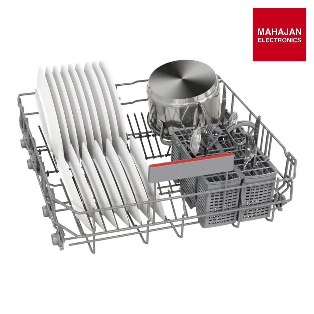 Bosch 14 Place Settings Dishwasher (SMS6IKW01I, Free-Standing, 60 cm, White, Home Connect, EcoSilence Drive – Mahajan Electronics Online.