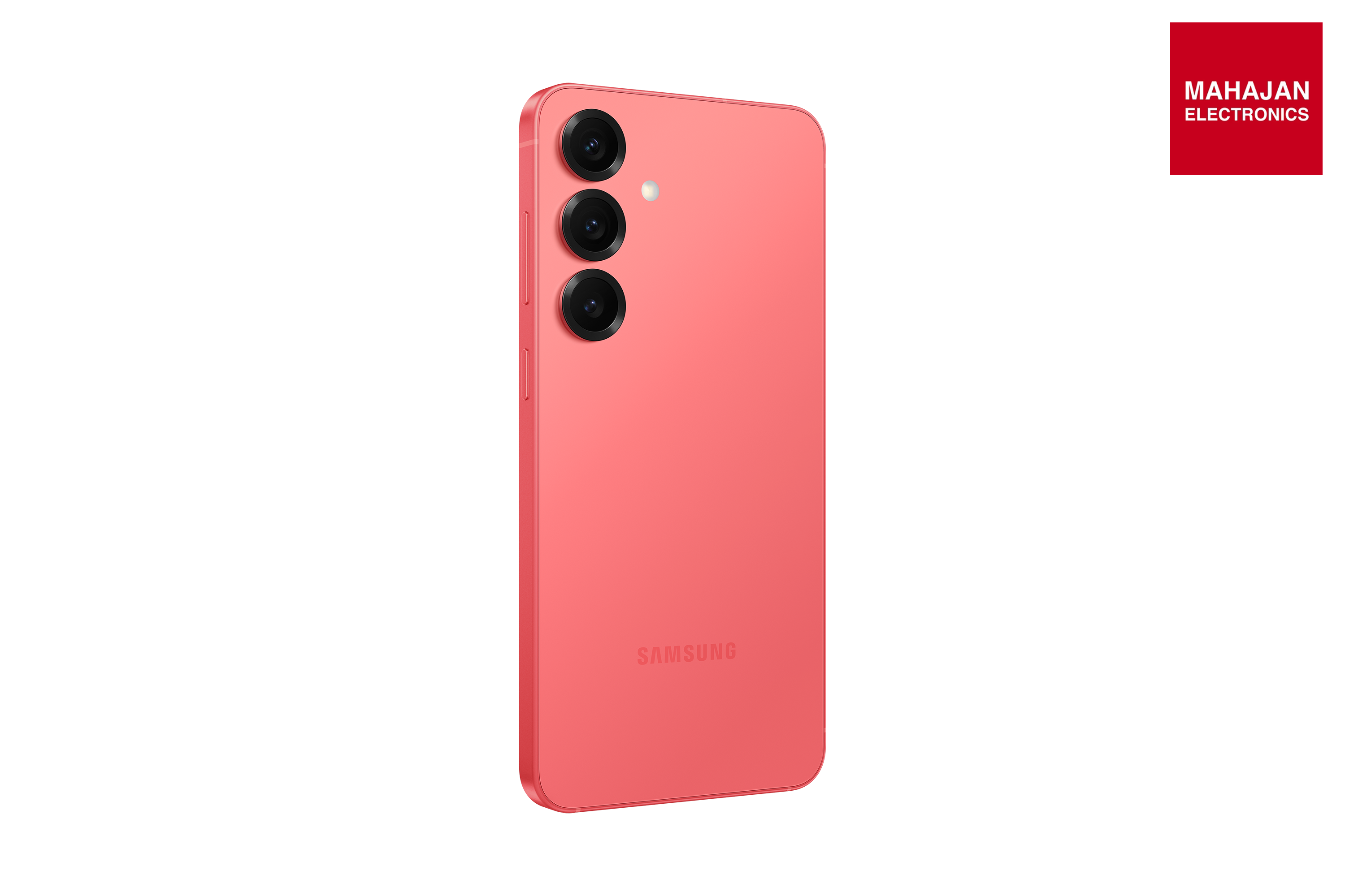 Samsung Galaxy S25 5G AI Smartphone (Coralred, 12GB RAM, 256GB Storage), 50MP Camera with Galaxy AI – Mahajan Electronics Online.