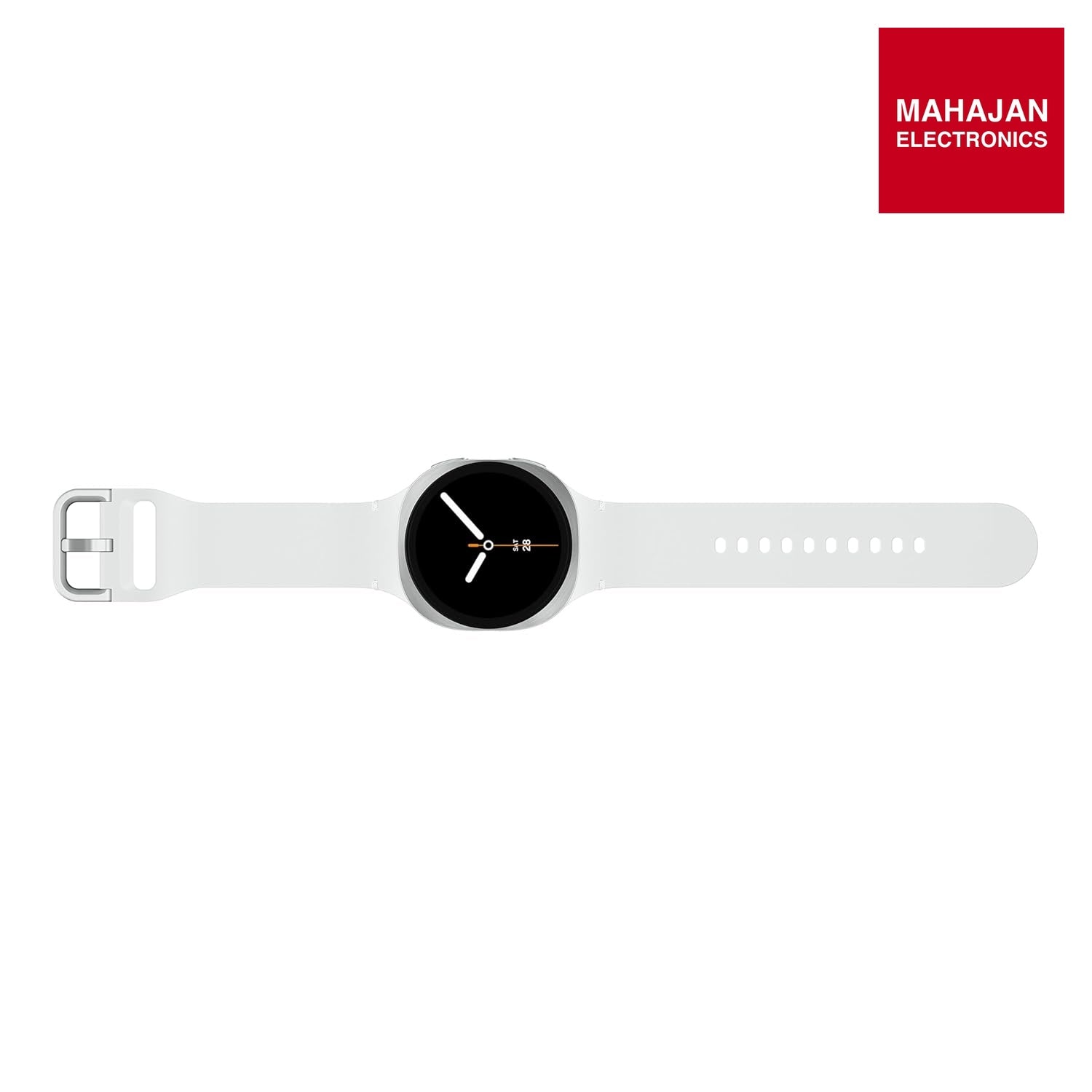 Samsung Galaxy Watch8 (44mm, LTE, Silver) with 3nm Processor | Dual GPS | Sapphire Glass & Armor Aluminum – Mahajan Electronics Online.