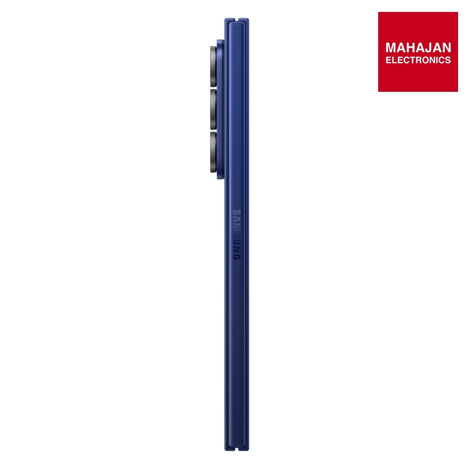 Samsung Galaxy Z Fold7 5G Smartphone with Galaxy AI (Blue Shadow, 12GB RAM, 256GB Storage), Ultra Sleek – Mahajan Electronics Online.