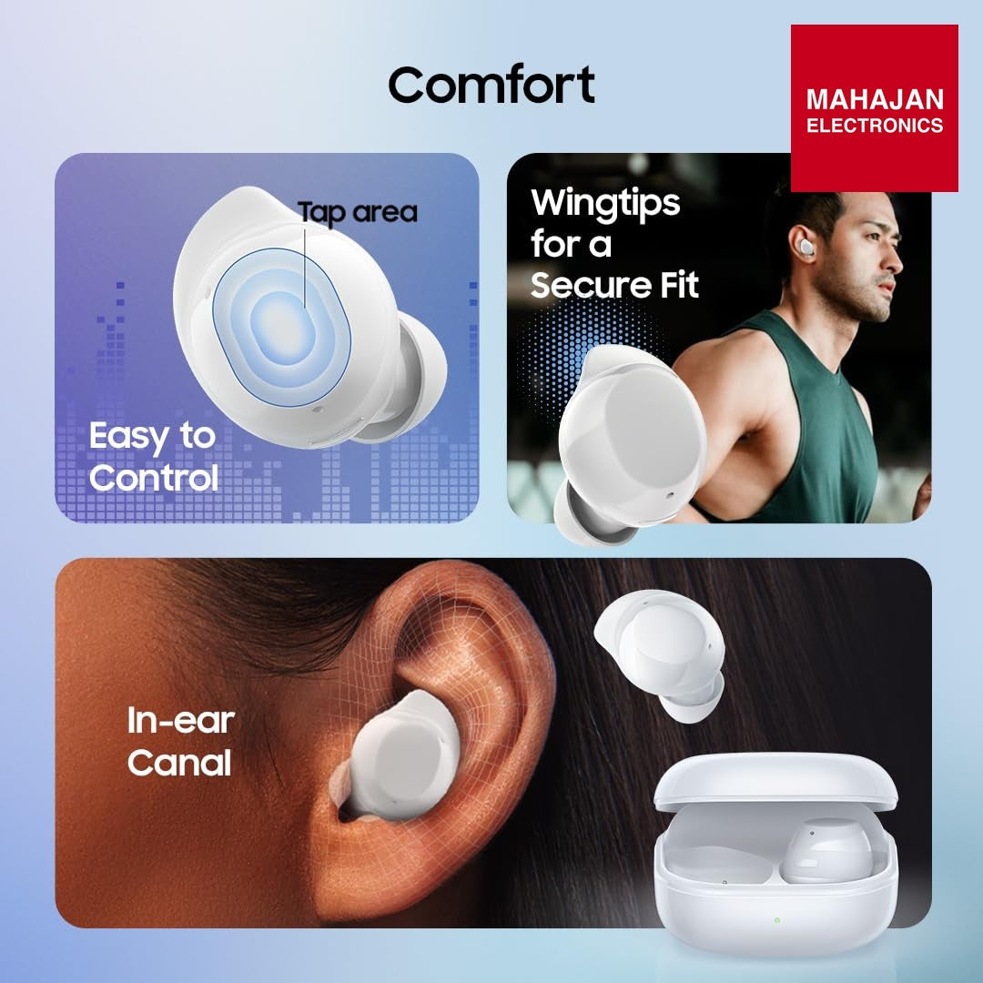 Samsung Galaxy Buds Core (Black) with Galaxy AI | Powerful Active Noise Cancellation | Enriched Bass | IP54 – Mahajan Electronics Online.