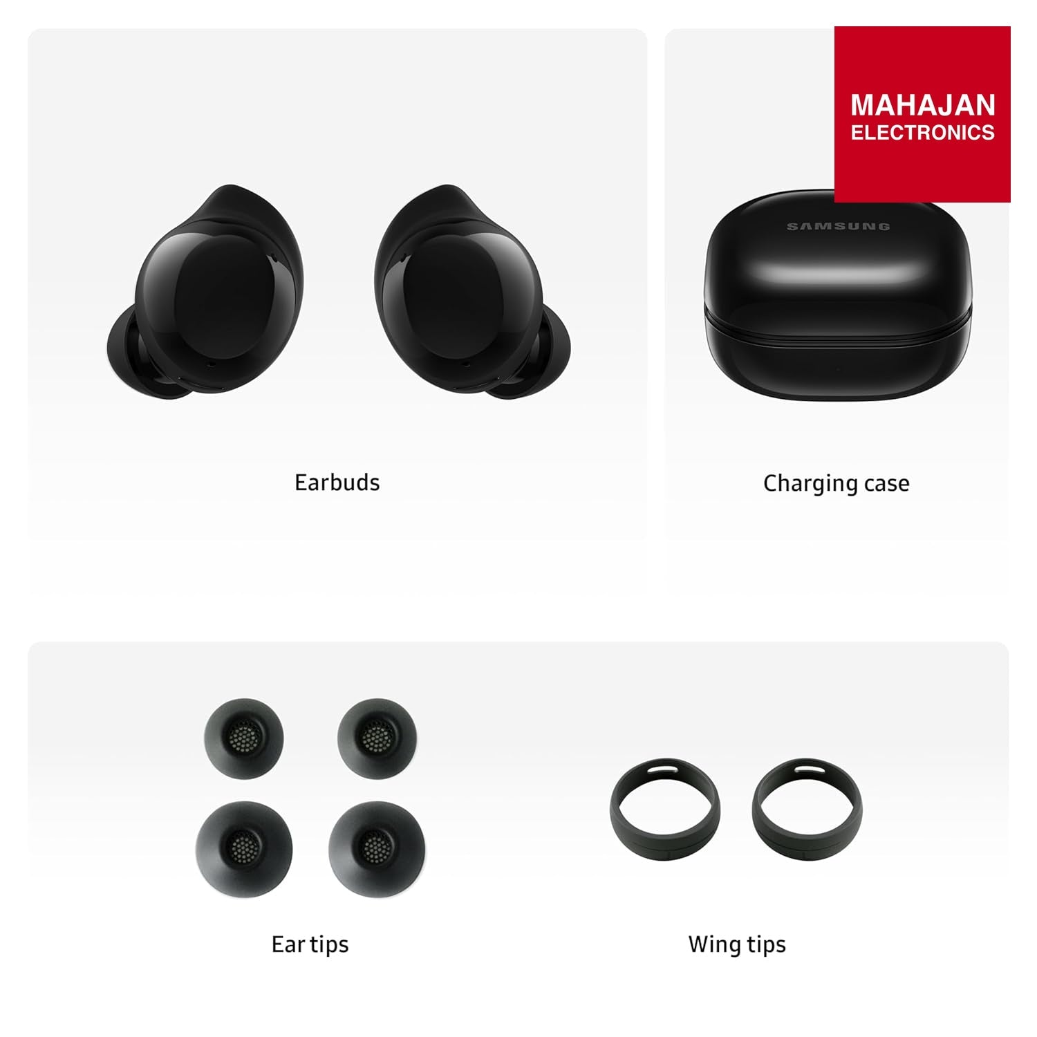 Samsung Galaxy Buds Core (Black) with Galaxy AI | Powerful Active Nois