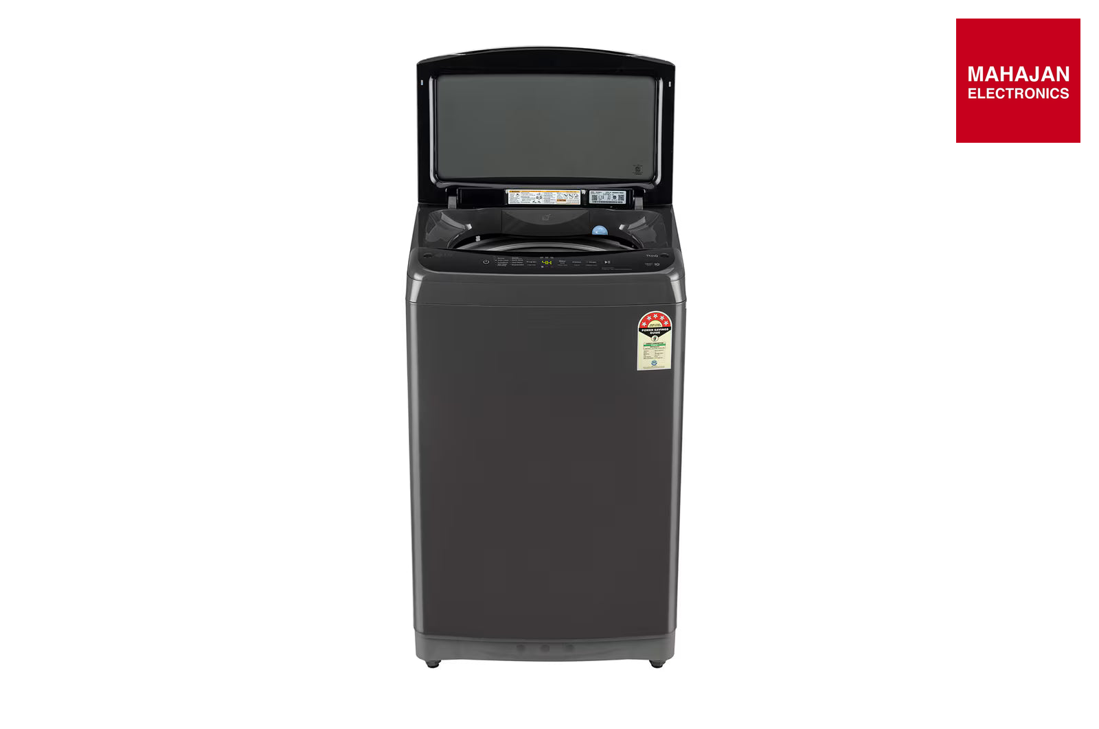 LG T80V4MB1S 8Kg Top Load Washing Machine, In-built Heater, Middle Black – Mahajan Electronics Online.