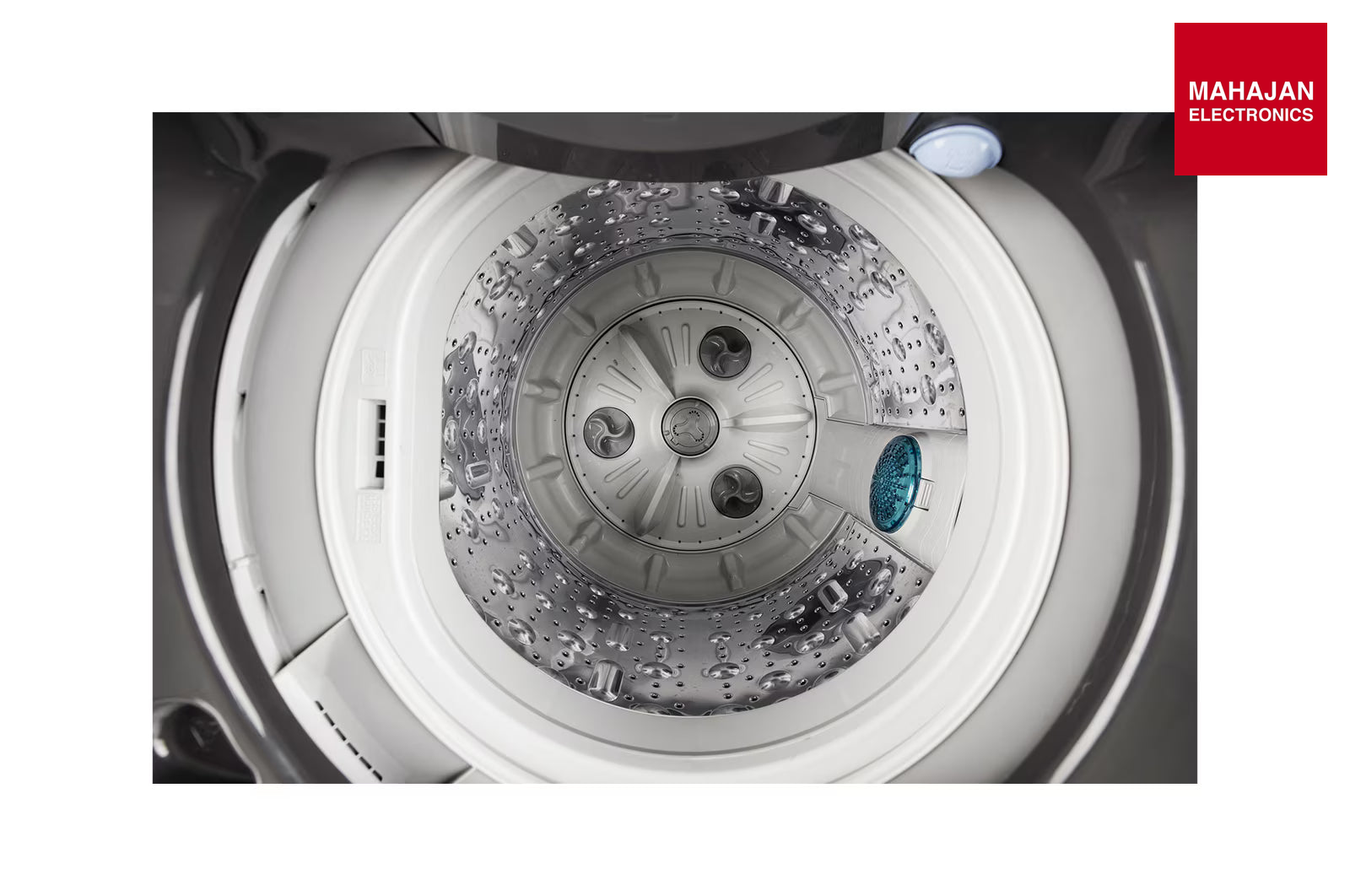 LG T80V4MB1S 8Kg Top Load Washing Machine, In-built Heater, Middle Black – Mahajan Electronics Online.