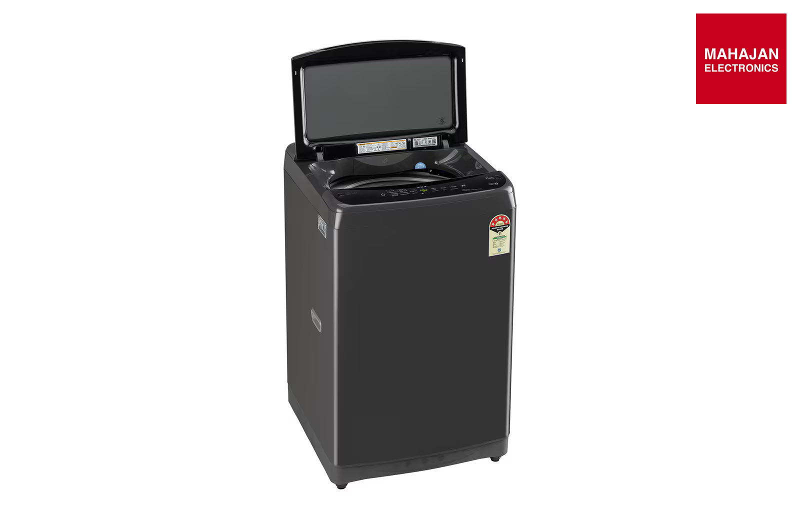 LG T80V4MB1S 8Kg Top Load Washing Machine, In-built Heater, Middle Black – Mahajan Electronics Online.