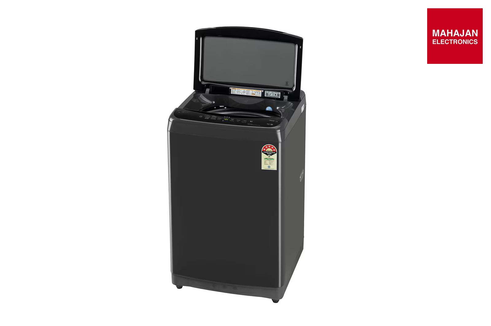 LG T80V4MB1S 8Kg Top Load Washing Machine, In-built Heater, Middle Black – Mahajan Electronics Online.